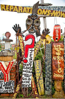 Birmingham Alabama folk artist Joe Minter's sculpture garden 