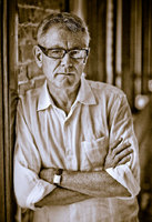 Novelist Denzil Strickland. 